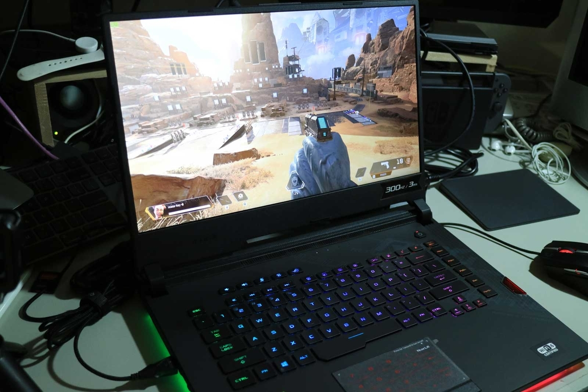 Jordan Hayes's gaming setup