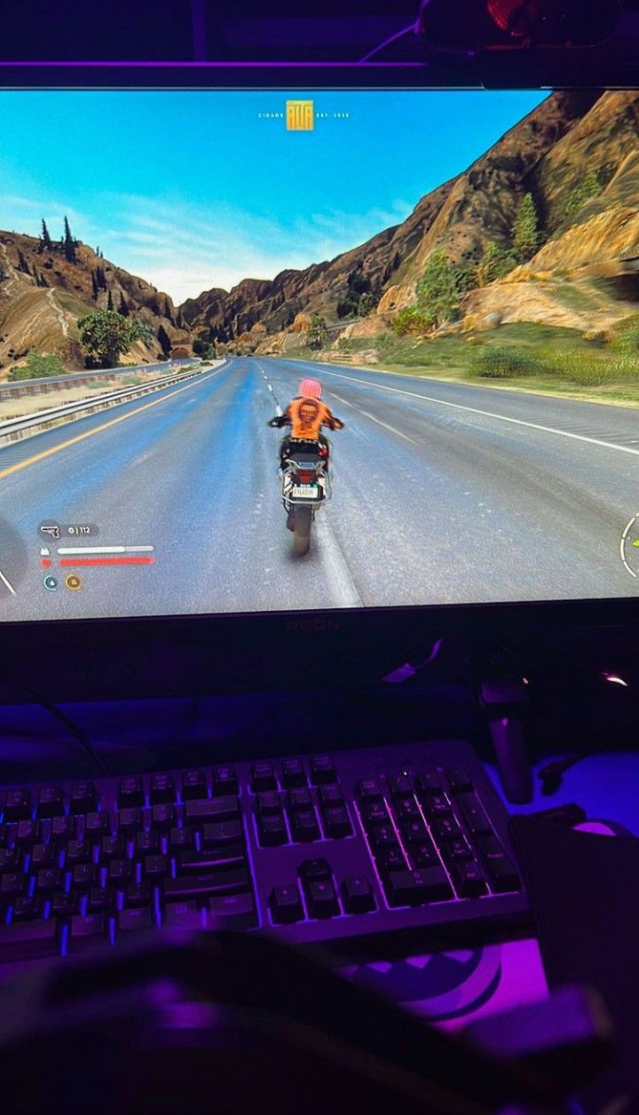 Kevin Park's gaming setup